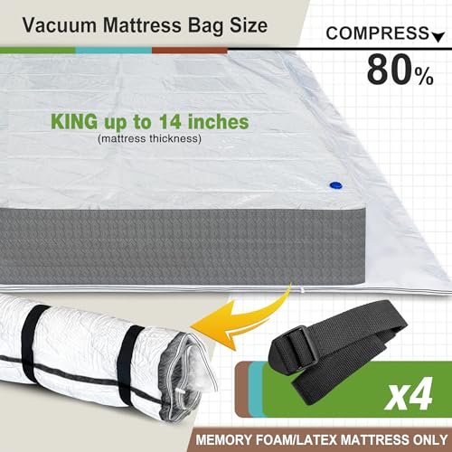 King Size Mattress Vacuum Bag for Memory Foam Latex Mattress photo 11