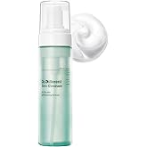 Dr.Different Zero Cleanser for Oily Skin - Sebum Control and Soothing for Acne Prone Skin, Hypoallergenic pH 5.5 Face Bubble Foaming Cleanser with Tea Tree Oil, 6.76 fl.oz.