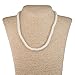 BlueRica Smooth Puka Shell Heishi Necklace