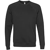 Bella + Canvas Unisex Sponge Fleece Crewneck Sweatshirt, VINTAGE BLACK, M