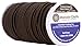 Mandala Crafts 1/8 5/32 3/16 ¼ Colored Elastic Nylon Round Bungee Shock Cord, Tactical Rope Replacement Roll for Zero Gravity Chair Repair, Kayaks, DIY(4MM(114 FT or 35 Meters Long), Brown)