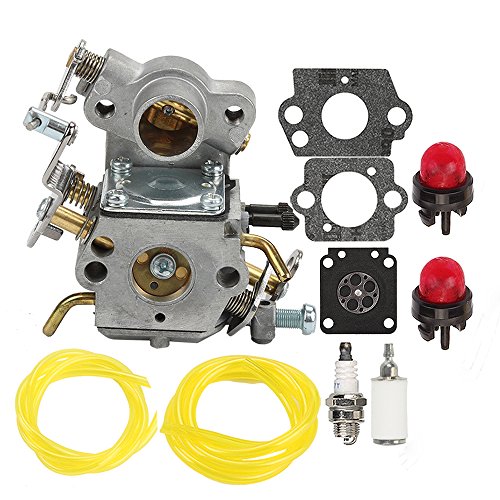 Milttor 545070601 Carburetor Primer Bulb Gaskets Fit Poulan P3314 Chainsaw P3314WS P3314WSA P3416 P3516PR P3818AV P4018 P4018AV P4018AV-BH P4018WM P4018WT P4018WTL Zama C1M-W26 Carb 530035589