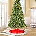Christmas Tree Skirt (Linen, Green)