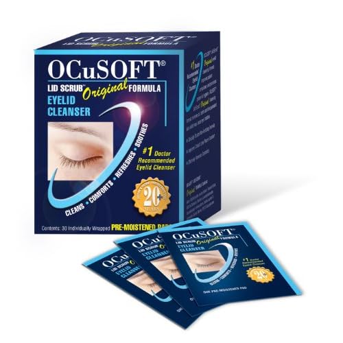 Ocusoft Lid Scrub, Pre-Moistened Pads, Original Formula, 30-Count Pads (Pack of 2) image