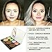 1pc City Color Contour & Corrector Cream Palette - Corrector/Contour/Bronze/Highlight #F0025