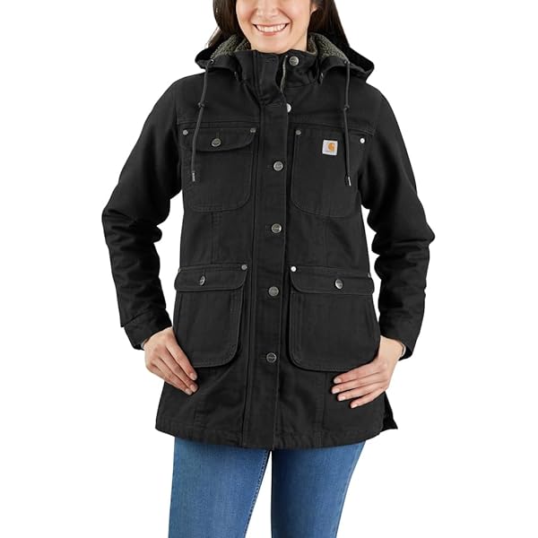 Amazon.com: Carhartt Womens Wj130 Washed Duck Active Jac Work