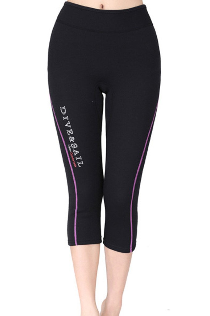 Neoprene Capri Pants for Women 1.5MM Diving Wetsuit Trousers