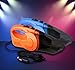 NUWA Car Vacuum Cleaner, 12V 120W Portable Mini Wet/Dry Auto Vacuum Dust Buster Handheld Cleaner with 16.4FT Power Cord with Cigarette Lighter,3000PA Above Suction Hand Vac (Orange)