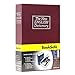VIVOHOME Dictionary Diversion Secret Hidden Fake Book Safe with Key Lock Red