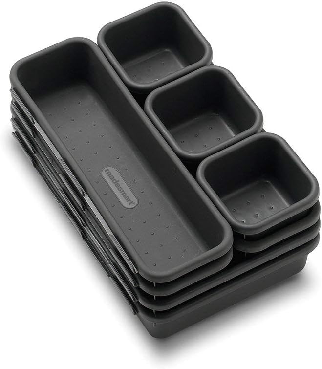 Made Smart Interlocking Storage Bins, 8/pk (Set of 2)
