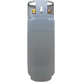 Flame King 43.5LB Steel Forklift Propane Tank with Gauge, DOT and TC Compliant, Rugged-Designed, Larger Than Standard Forklift Tanks
