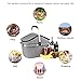 YONOVO 22L Folding Picnic Basket Large Insulated Bag Waterproof for Gathering Travel Camping BBQ (Grey-House Shape-1)
