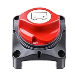 Audew Battery Switch 12V - 48V Battery Cut Off Switch Waterproof Master Isolator Dual Battery Disconnect Switch for Boat, Marine, RV, Car, ATV Vehicles