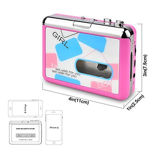 1 DIGITNOW+Cassette+Player+Cassette+Converter+Compatible