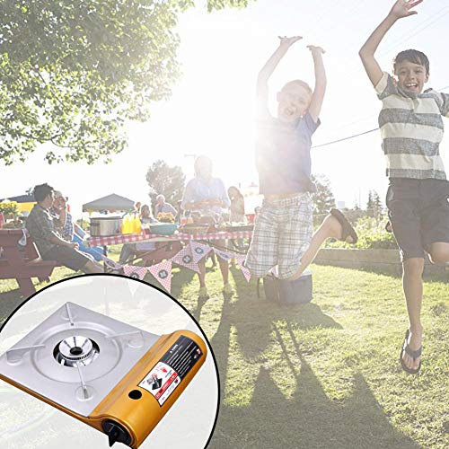 Urben Life Gaskooktoestel, campingkooktoestel, gasfornuis, buitenkampeerbaar veld van de ultradunne cassetteoven buiten… - Image 7