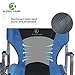 ALPHA CAMP Directors Chair Oversize Support 300 lbs Folding Portable Camping Chair Lightweight for Outdoor Breathable Mesh Back with Cooler Bagthumb 2
