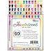 US Art Supply Jewelescent Gel Ink Pens, 60 Colors