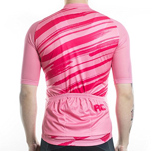 Racmmer Mens Breathable Short Sleeve Cycling Jersey Bike Shirt Cycling Clothing - Thumbnail 3