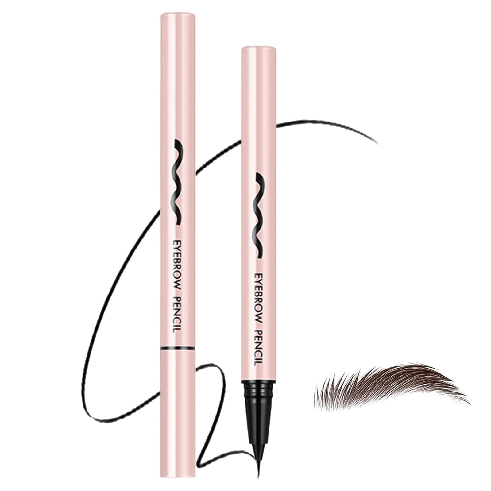 Eyebrow Pencil, Microblading eyebrow Pen Lift Brow Tint Pen, Waterproof Smudge-Proof Transfer-Proof, Magic Eyebrow Pencil For Naturally Defined eye brows(Brown)