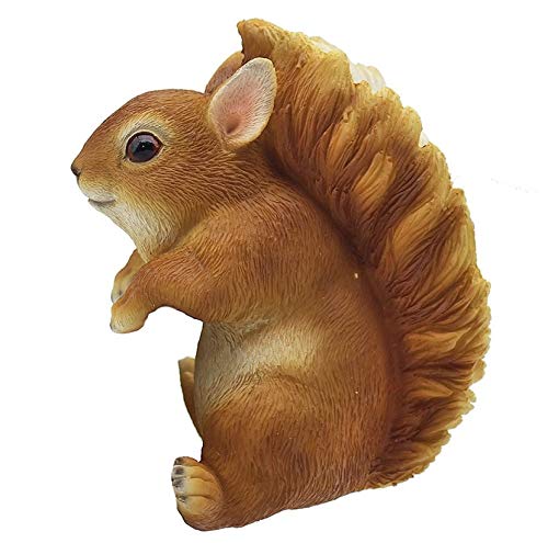 The Leonardo Collection LP45798 Squirrel Plant Pot Pal Garden Accessory, 10x11x14cm