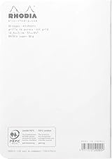 Rhodia 119200Cpack Set of 10 White A5 Dotted Notebooks 96 pages 80gsm view 3