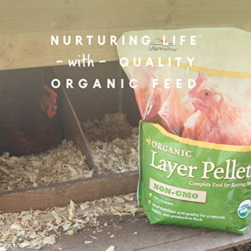 Manna Pro Layer Pellets for Chickens NonGMO & Organic High Protein