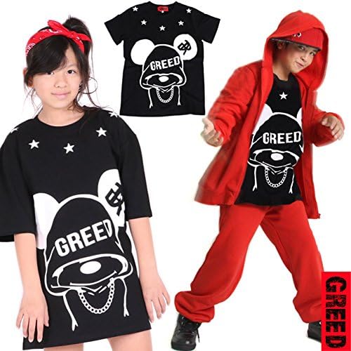 Amazon グリード Greed パロディ プリント 半袖 ビッグ Tシャツ Xl 160 175cm ブラック 18sp N2503 Gk295 Tシャツ カットソー 通販