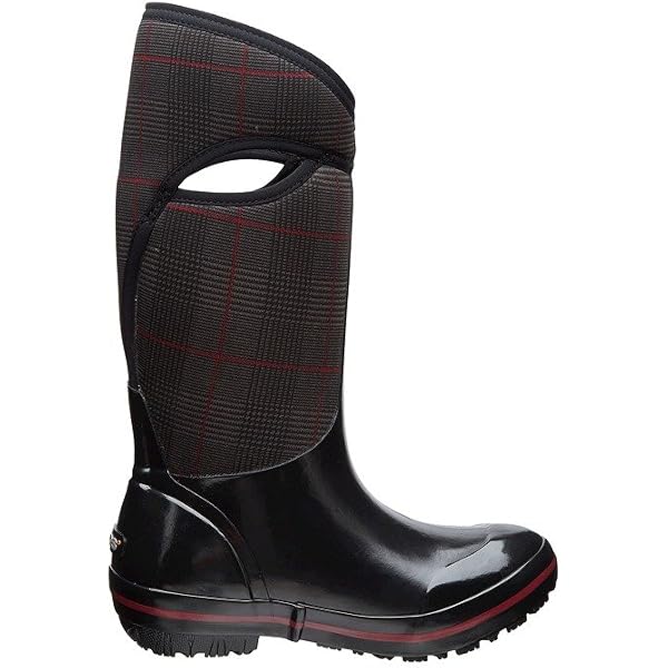 Bottes Bogs Femme Chevrons Mi-pull - Taille 7 US, Noir, Imperméables Pour Neige Et Pluie