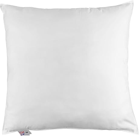 Homescapes Duck Feather Down Euro Continental Square Pillow