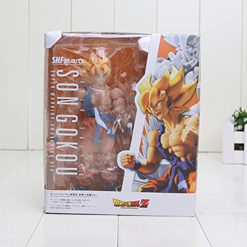 LUCILAS Vegeta Action Figure 6 inch PVC Figuarts Son Goku Dragon Ball Z Shfiguarts Son Gokou Vegetto Trunks Collection Toy in Box