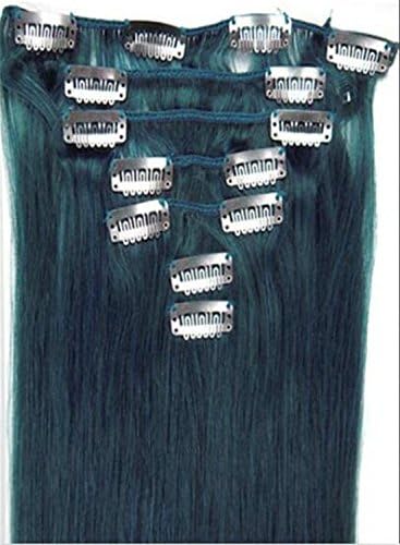 Futuretrend@18inch 7pcs Straight Remy Clip in Real Human Hair Extension