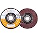 LotFancy Flap Disc 4 1/2 Inch, 10PCS, 120 Grit Grinding Sanding Wheels for Angle Grinder, Aluminum Oxide Abrasive, Type #27, 4.5 x 7/8in