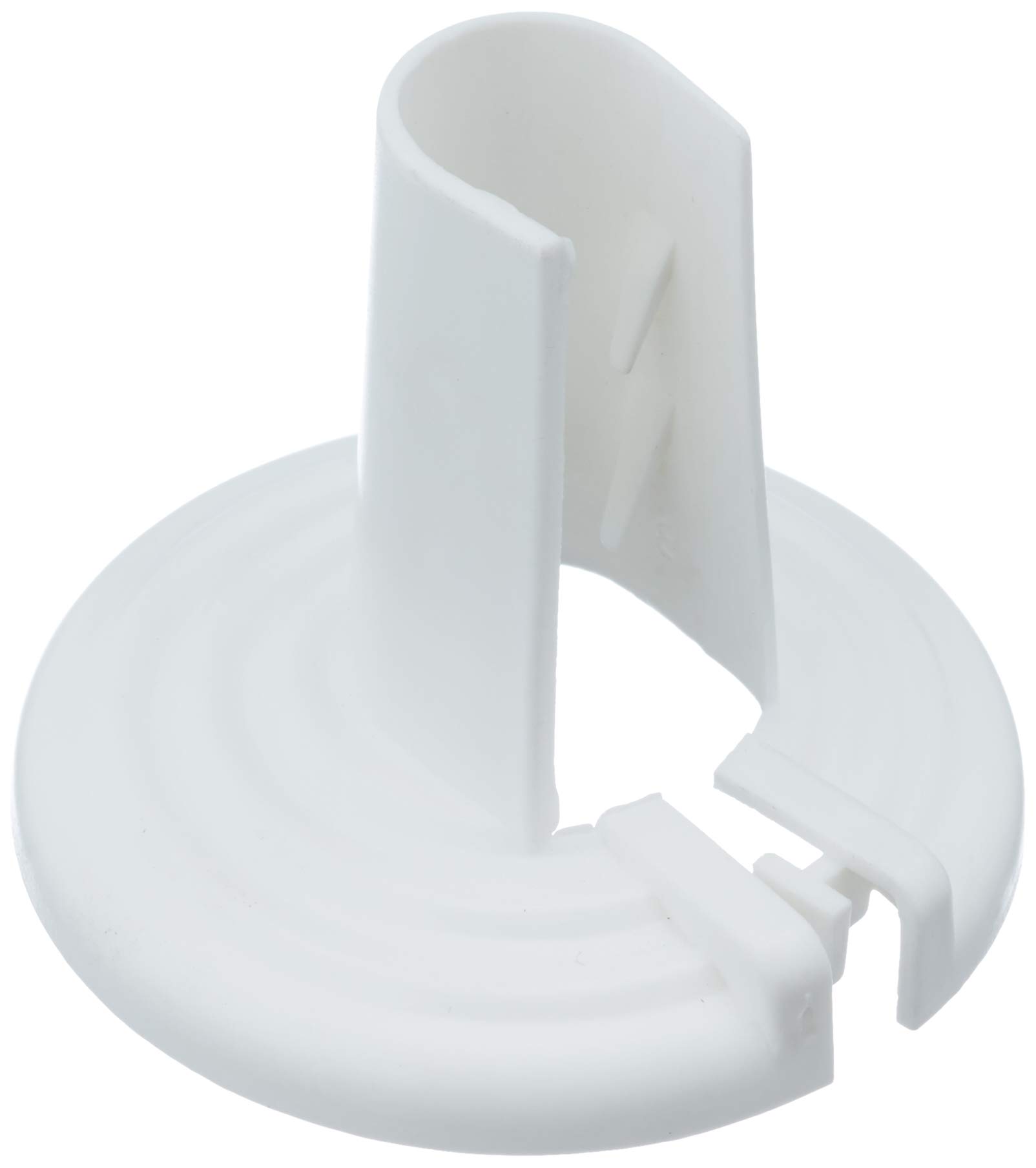 Acquastilla 113087 Opening Rosette White with Stud, Multicoloured