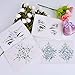 Body Tattoo Sticker, Fascigirl 4 Bohemian Rhinestone Crystal Mermaid Tears Stickers Halloween Rave Party Festival Metallic Shiny Gems Glitter Temporary Face Body Tattoos Jewels