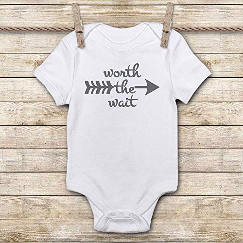 Worth the wait baby outfit Clearance