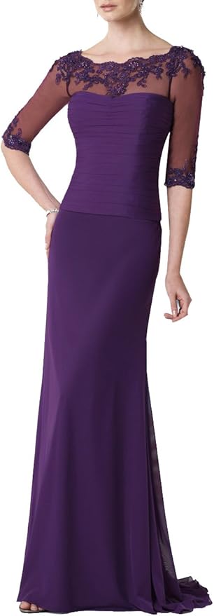 amazon purple plus size dress