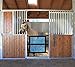 Kensington Door Guard for Horses — Designed to Keep Horse Securely in Stall in Style — Adjustable Straps and Hardware Included