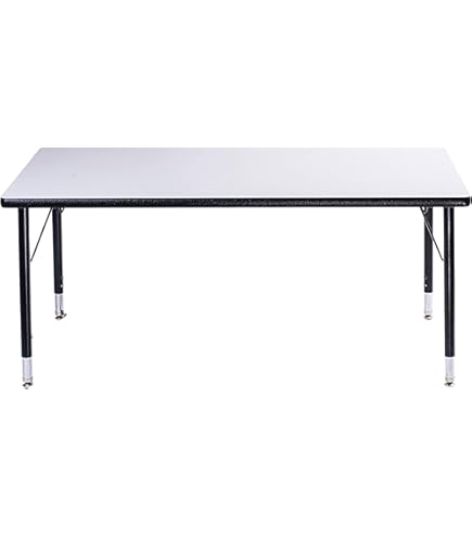 Flashs ワークテーブル Amazon.com: Flash Furniture Wren Mobile 60''W x 66''L