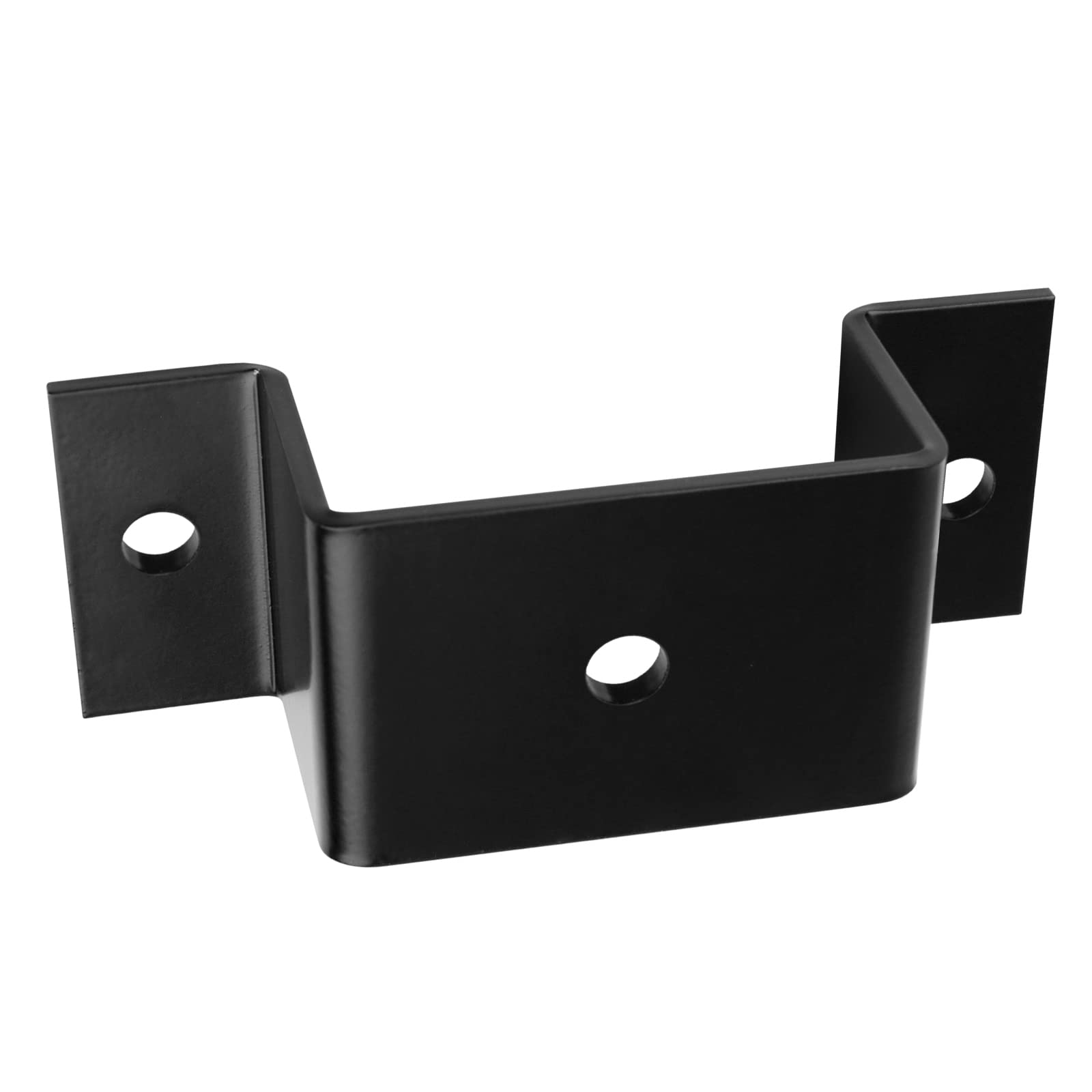 Photo 1 of eoere 4 PCS Trailer Stake Pocket Brackets, Fit 2x4 Lumber Uprights or Steel Stake Posts, 8 Gauge Steel Thickness