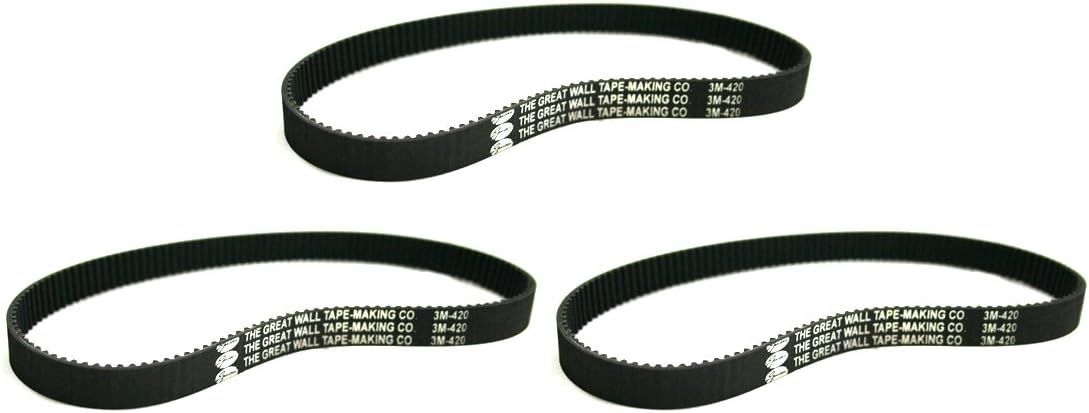 Drive Belt 3 M-420 patinete eléctrico (3 unidades): Amazon.es ...