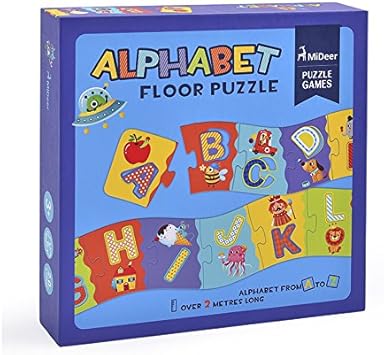 MiDeer ABC Alphabet Cognition Long Floor Puzzle 2 Meters Early Education Toys - Edu Toys