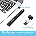 TaoHorse Wireless Presenter, 2.4GHz Laser PowerPoint Clicker PPT Presentation Remote with USB Receiver, 328ft Range Volume Control for Google Slides, Keynote, Prezi, Mac, Windows, Linux