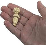 Religious Gifts Jesus Christ Child Figurine 1 3/4 Inch Plastic Baby for Nativity Set or Kings Cake, Pack of 3