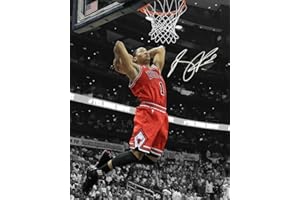Ikonic Fotohaus Derrick Rose Signed Photo Autograph Print Wall Art Home Decor