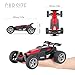 SZJJX RC Cars,Water Resistant Radio Controlled Racing Drifting Vehicle 2.4Ghz Remote Control Truck 1/24 2WD High Speed Rock Crawler RTR Electric Off-Road Buggy SJ003 Red