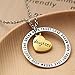 Daughter Pendant Necklace - Dream Hope Love Trust - Best Jewelry Gift for Women