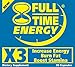 Full-Time Energy X3 - 30 Capsules - Increase Energy Burn Fat Boost Stamina - Best Natural Energy Booster Fat Burner Supplements Stamina Enhancer - Diet Pills - Weight Loss Pills To Lose Weight Fast for Men and Women
