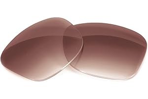 Fuse Lenses Non-Polarized Replacement Lenses Compatible with Ray-Ban RB4105 Folding Wayfarer (50mm)