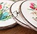 Embroidery Kits with Colorful Flower and Plant Designs; Embroidery Starter Sets with Patterns – Perfect Embroidery Beginner Kit with Hoop, Threads, Tools and Stamped Cloth