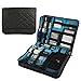 Khanka Universal Electronics Accessories Carrying case for Hard Drive/Power Bank/Memory Card/Cable Organizer (Large)
